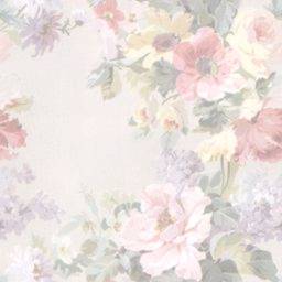 faded floral wallpaper